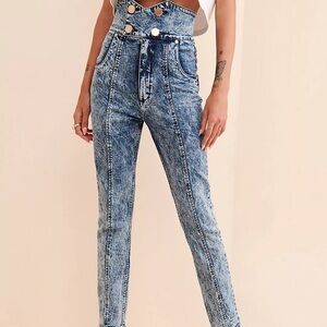 Alice McCall Blue High Rise Jeans